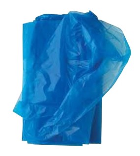 Plastic Bin Liner Blue 47cm x 54cm