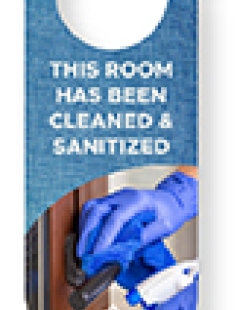 Custom Print Hotel Door Hanger (100pcs) Custom Print Hotel Door Hanger (100pcs)