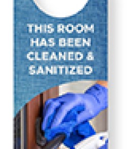 Custom Print Hotel Door Hanger (100pcs)