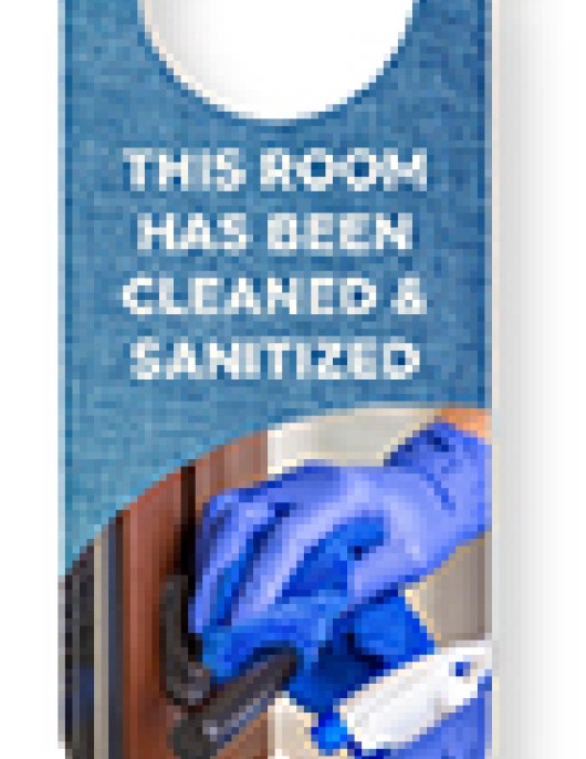 Custom Print Hotel Door Hanger (100pcs)