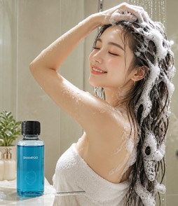 Shampoo PVC Black Cap -30ml (428btl)
