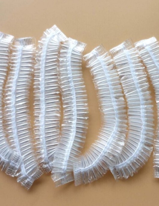 Hotel Disposable Plastic Shower Cap with Transparent Polybag (1000pcs)