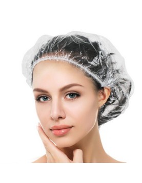 Hotel Disposable Plastic Shower Cap with Transparent Polybag (1000pcs)