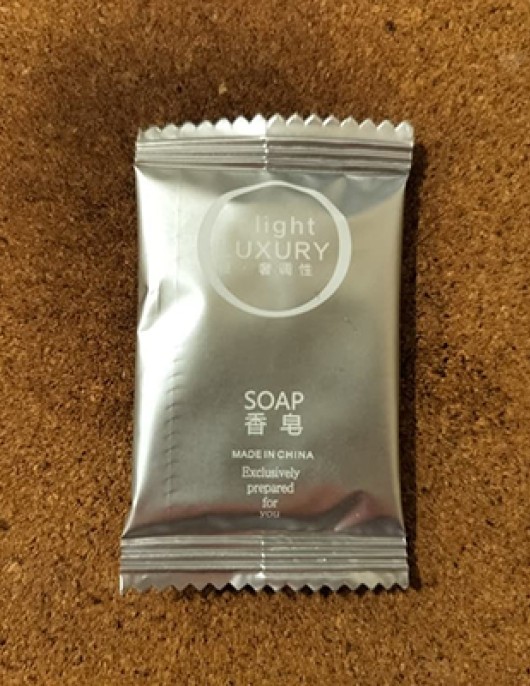 Hotel Soap Silver Packing - 8g (1000pcs)