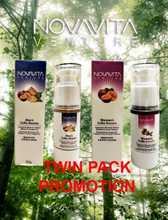 [PROMOTION TWIN PACK] Novavita Venture MEN &amp; WOMEN