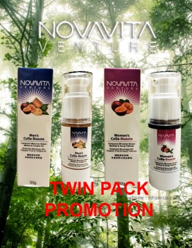 [PROMOTION TWIN PACK] Novavita Venture MEN & WOMEN